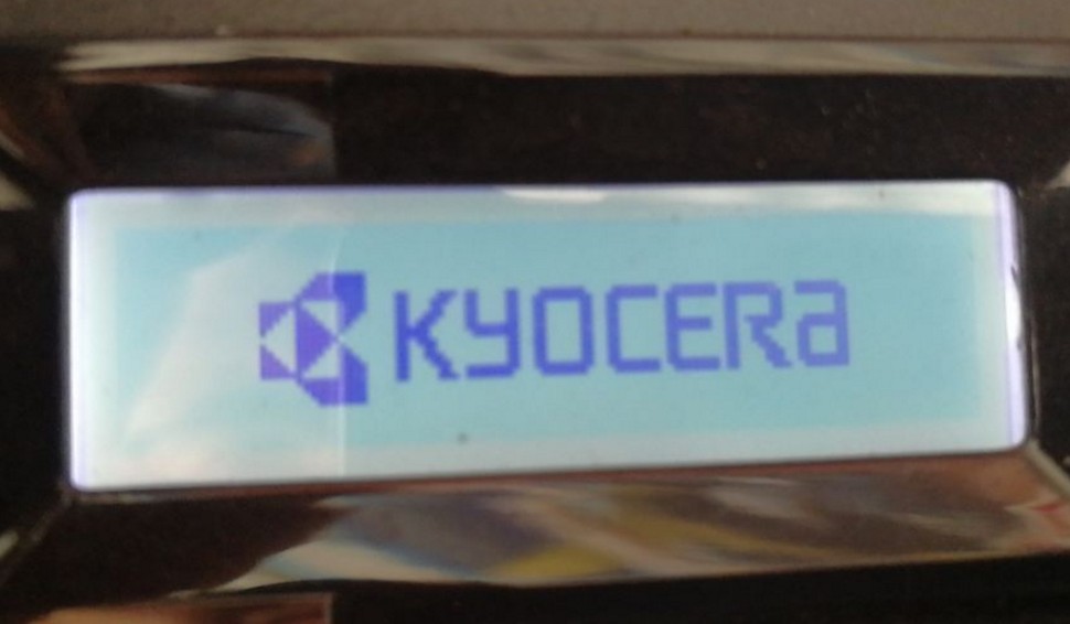 京瓷M1025 1020 1125 打印机开机屏幕不起动 死机 转圈 固件升级