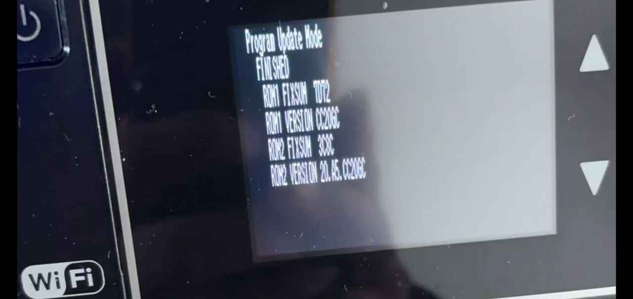 爱普生WF3620打印机固件更新后不识别墨盒刷机教程